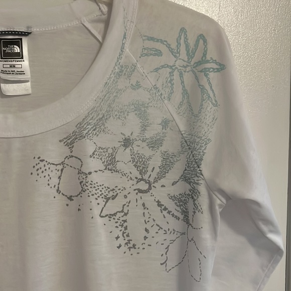 The North Face White Long Sleeve Floral Top - Picture 3 of 10